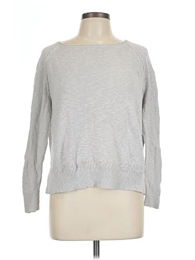 Pre-owned Joie Pullover Sweater In Silver