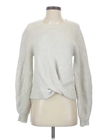 Pre-owned Joie Pullover Sweater In Silver