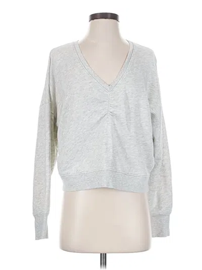 Pre-owned Joie Pullover Sweater In Silver