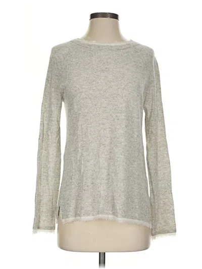 Pre-owned Joie Pullover Sweater In Silver