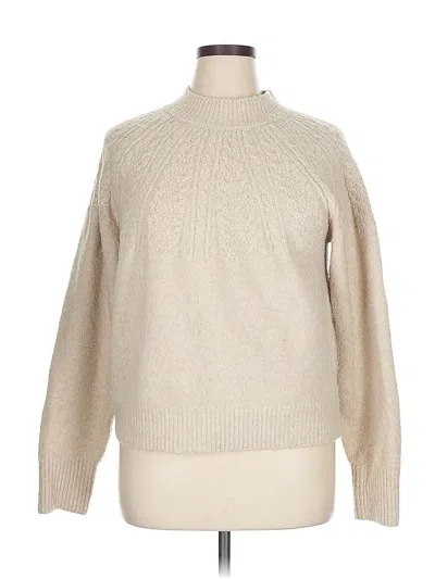 Pre-owned Joie Pullover Sweater In Tan