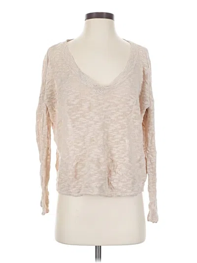 Pre-owned Joie Pullover Sweater In Tan