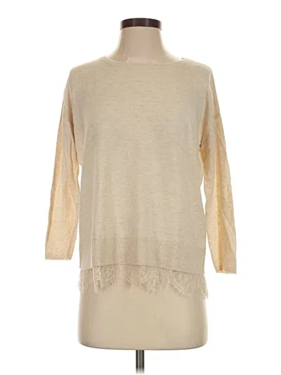 Pre-owned Joie Pullover Sweater In Tan