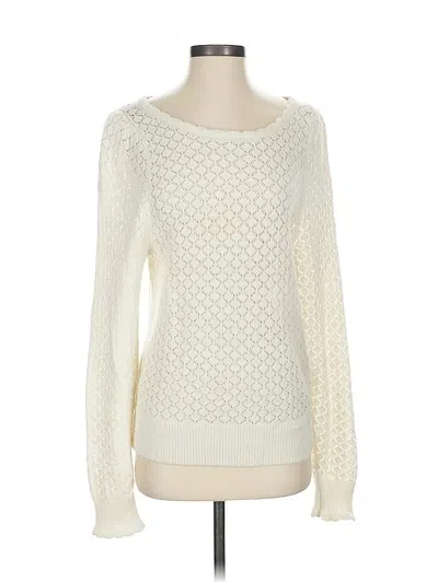 Pre-owned Joie Pullover Sweater In White