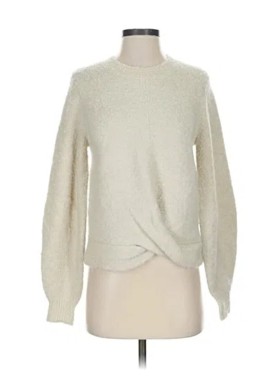 Pre-owned Joie Pullover Sweater In White