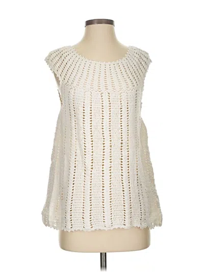 Pre-owned Joie Pullover Sweater In White