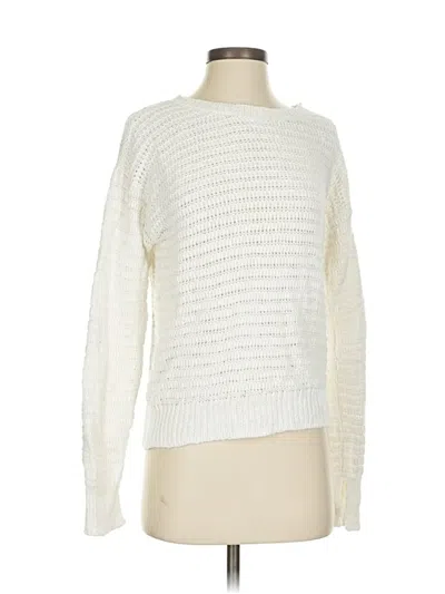 Pre-owned Joie Pullover Sweater In White