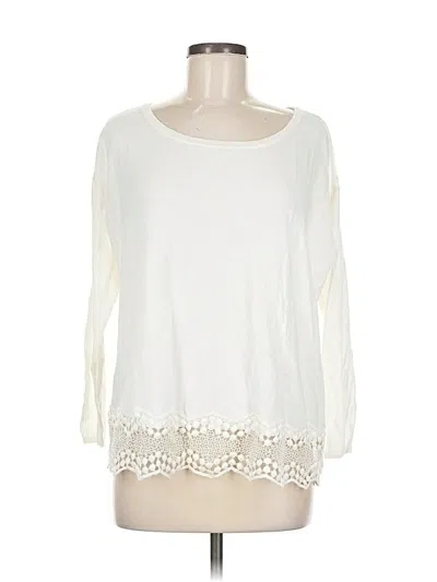 Pre-owned Joie Pullover Sweater In White