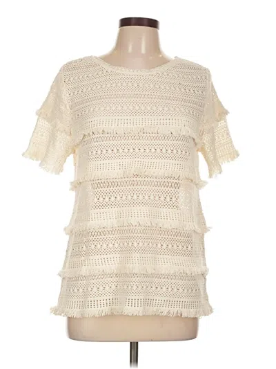 Pre-owned Joie Pullover Sweater In White