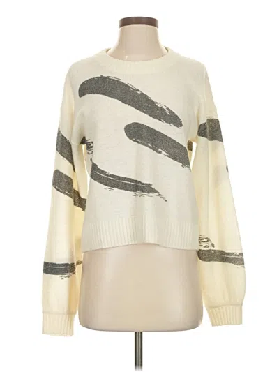 Pre-owned Joie Pullover Sweater In White