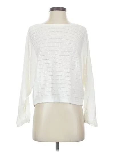 Pre-owned Joie Pullover Sweater In White