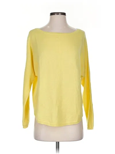 Pre-owned Joie Pullover Sweater In Yellow