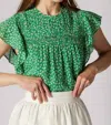 Joie Reut Sleeveless Top In Greenbriar In Green