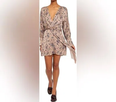 Joie Ronnie Satin Dress In Print In Multi