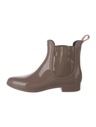 Pre-owned Joie Rubber Chelsea Boots In Brown