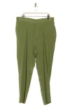 Joie Salima Silk Pants In Loden Green