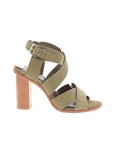 Pre-owned Joie Sandals In Green