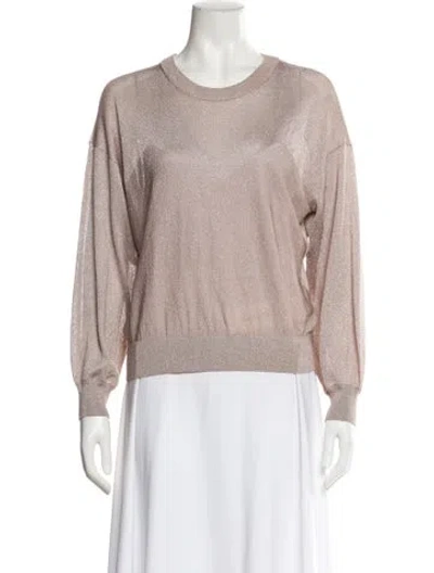 Pre-owned Joie Scoop Neck Sweater