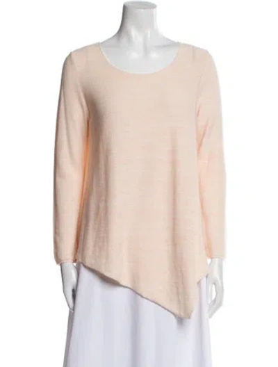 Pre-owned Joie Scoop Neck Sweater W/ Tags In Pink