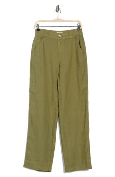 Joie Shea Linen Pants In Capulet Olive