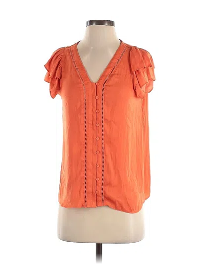 Pre-owned Joie Short Sleeve Blouse