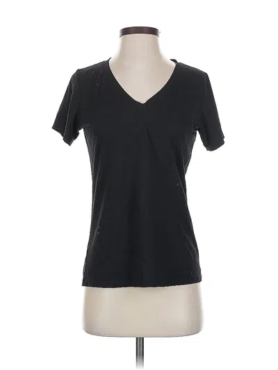 Pre-owned Joie Short Sleeve T-shirt In Black