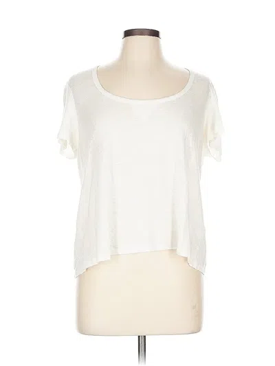 Pre-owned Joie Short Sleeve T-shirt In White