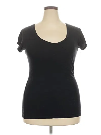 Pre-owned Joie Short Sleeve T-shirt In Black