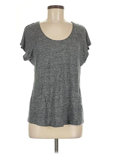 Pre-owned Joie Short Sleeve T-shirt In Gray