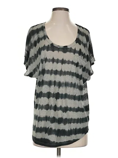Pre-owned Joie Short Sleeve T-shirt In Gray