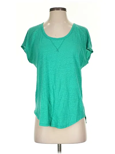 Pre-owned Joie Short Sleeve T-shirt In Green