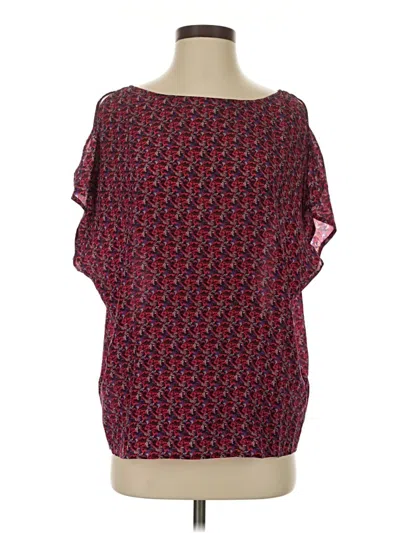 Pre-owned Joie Short Sleeve T-shirt In Red