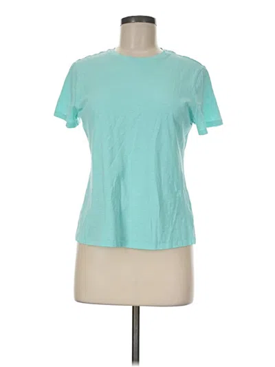 Pre-owned Joie Short Sleeve T-shirt In Teal