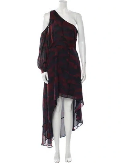Pre-owned Joie Silk Long Dress In Blue