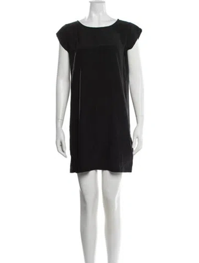 Pre-owned Joie Silk Mini Dress In Blue