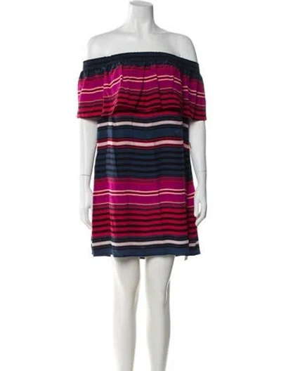 Pre-owned Joie Silk Mini Dress W/ Tags In Black