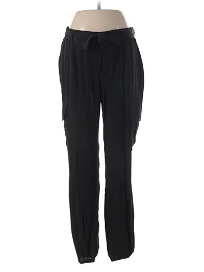 Pre-owned Joie Silk Pants In Black