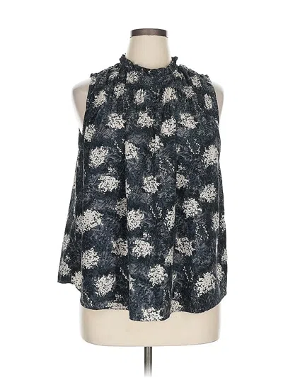 Pre-owned Joie Sleeveless Blouse In Black