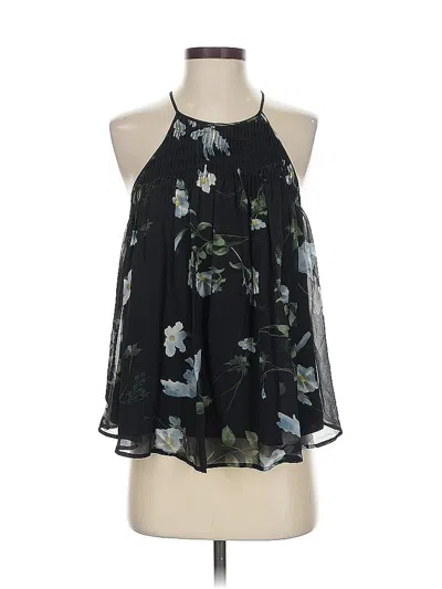 Pre-owned Joie Sleeveless Blouse In Black