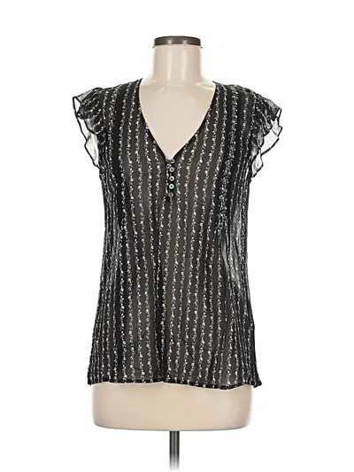 Pre-owned Joie Sleeveless Blouse In Black