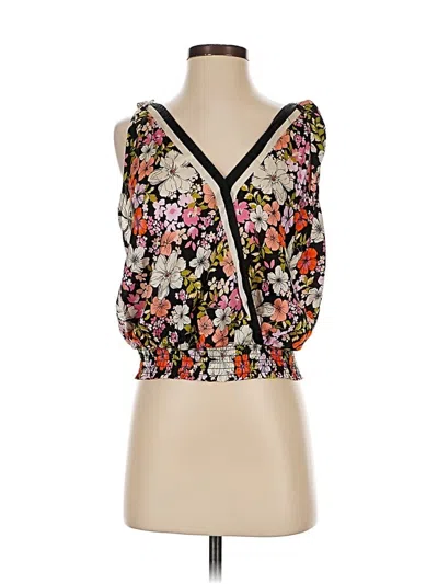 Pre-owned Joie Sleeveless Blouse In Black