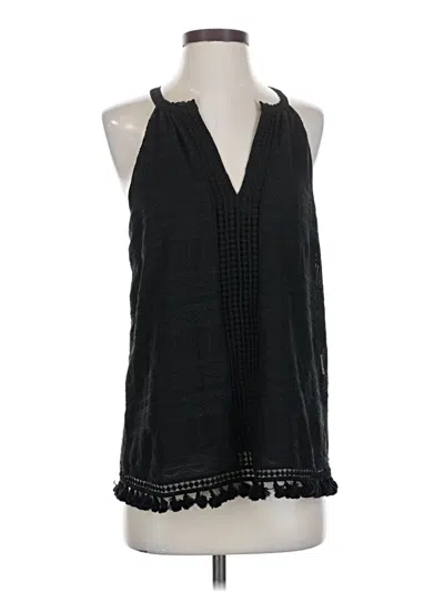 Pre-owned Joie Sleeveless Blouse In Black
