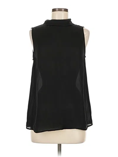 Pre-owned Joie Sleeveless Blouse In Black