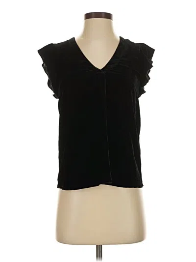 Pre-owned Joie Sleeveless Blouse In Black