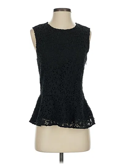 Pre-owned Joie Sleeveless Blouse In Black