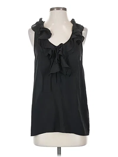 Pre-owned Joie Sleeveless Blouse In Black