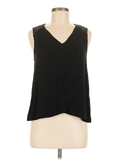 Pre-owned Joie Sleeveless Blouse In Black