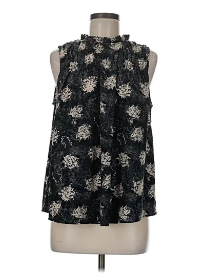 Pre-owned Joie Sleeveless Blouse In Black