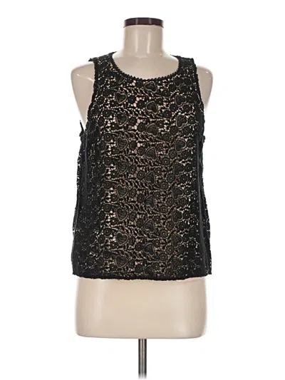 Pre-owned Joie Sleeveless Blouse In Black