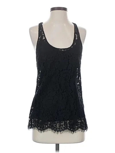 Pre-owned Joie Sleeveless Blouse In Black